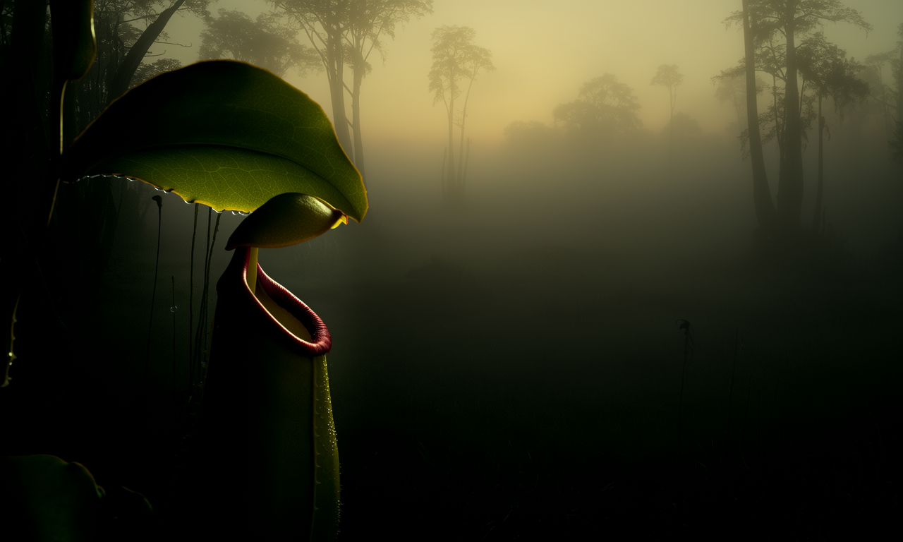 恐怖的食人植物