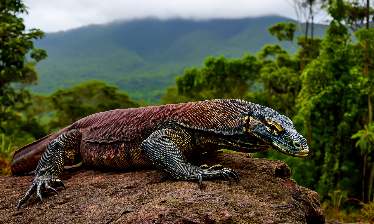 印尼科摩多岛的巨龙之谜