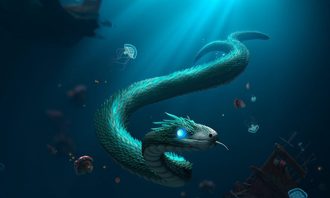 神出鬼没的海怪