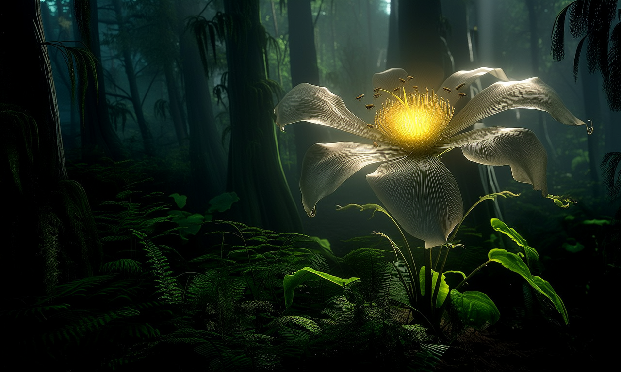 能“吃人”的日轮花