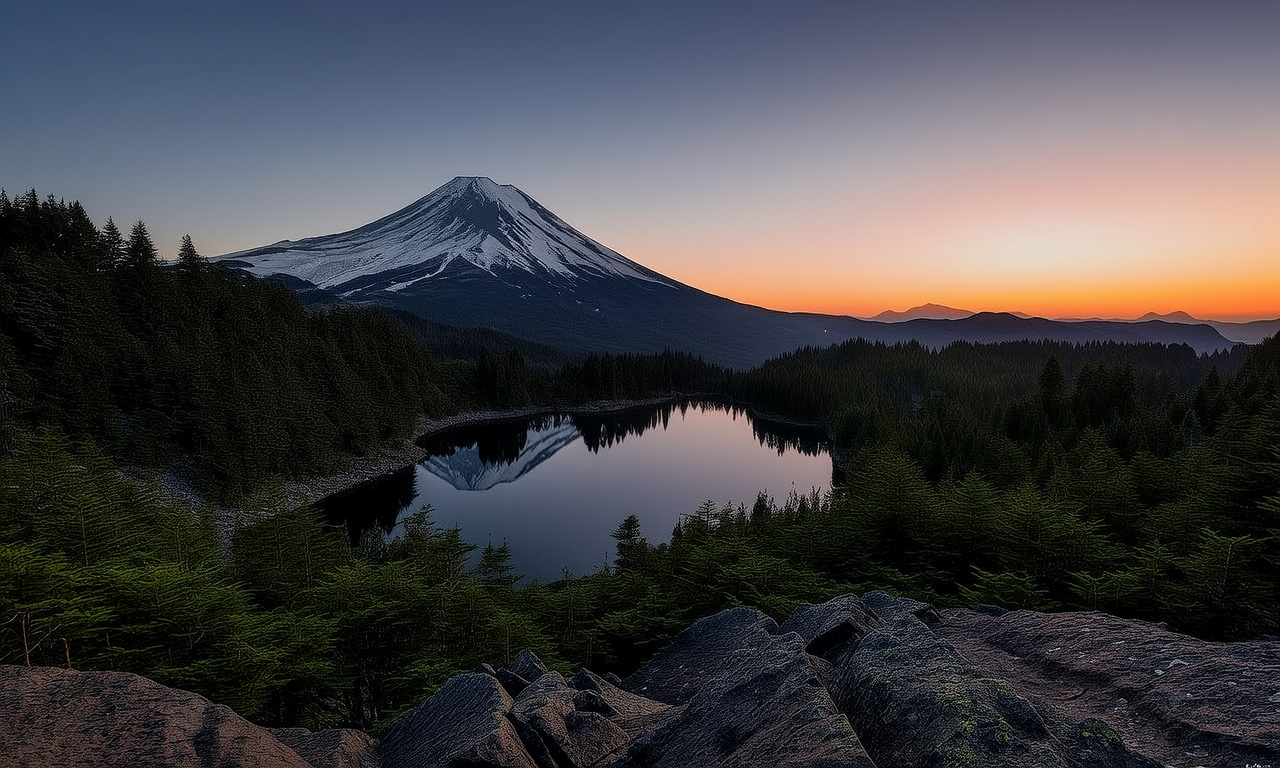 东瀛“圣山”—富士山
